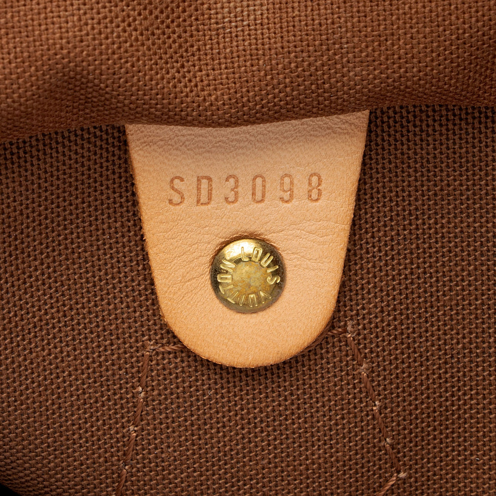 Louis Vuitton Monogram Canvas Speedy 30 Satchel (SHF-CH3OjS)