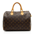 Louis Vuitton Monogram Canvas Speedy 30 Satchel (SHF-CH3OjS)