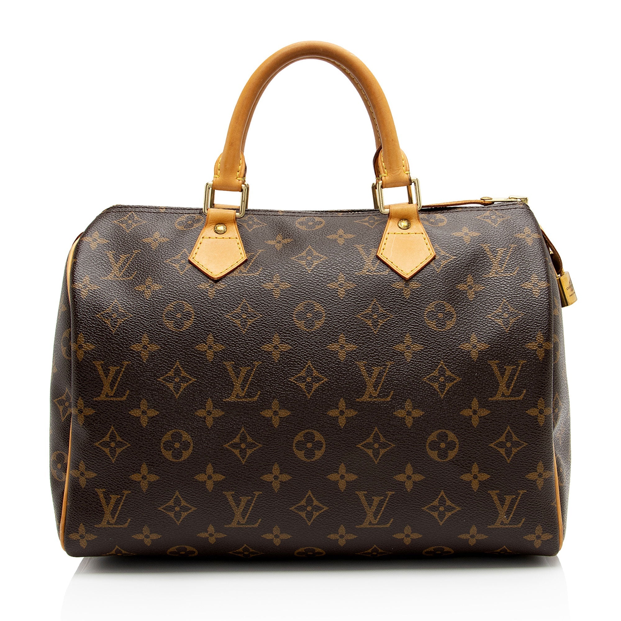 Louis Vuitton Monogram Canvas Speedy 30 Satchel (SHF-CH3OjS)