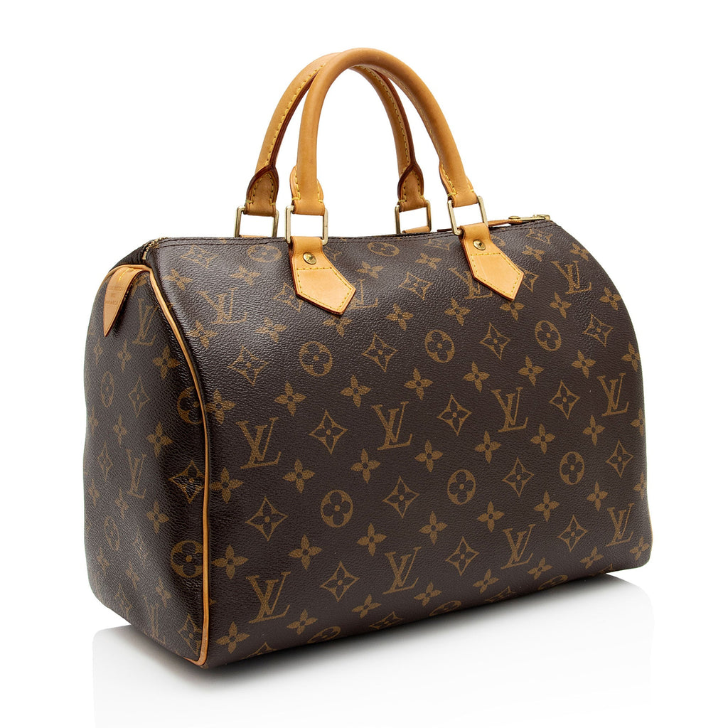 Louis Vuitton Monogram Canvas Speedy 30 Satchel (SHF-CH3OjS)