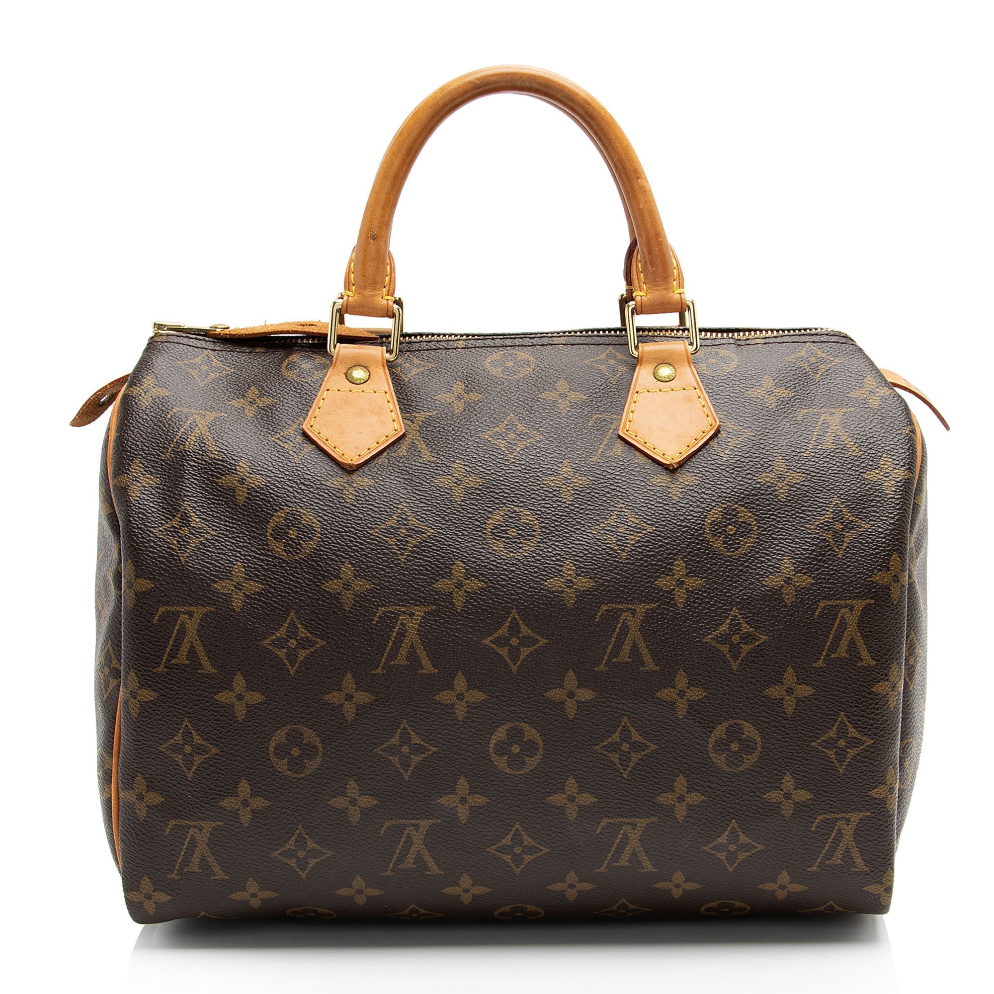 Louis Vuitton Monogram Canvas Speedy 30 Satchel (SHF-ru909w)