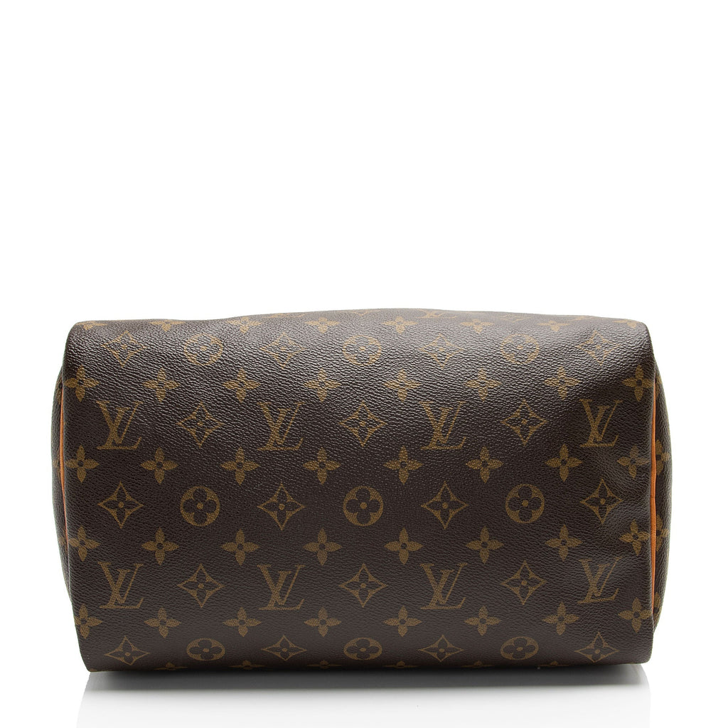 Louis Vuitton Monogram Canvas Speedy 30 Satchel (SHF-ru909w)