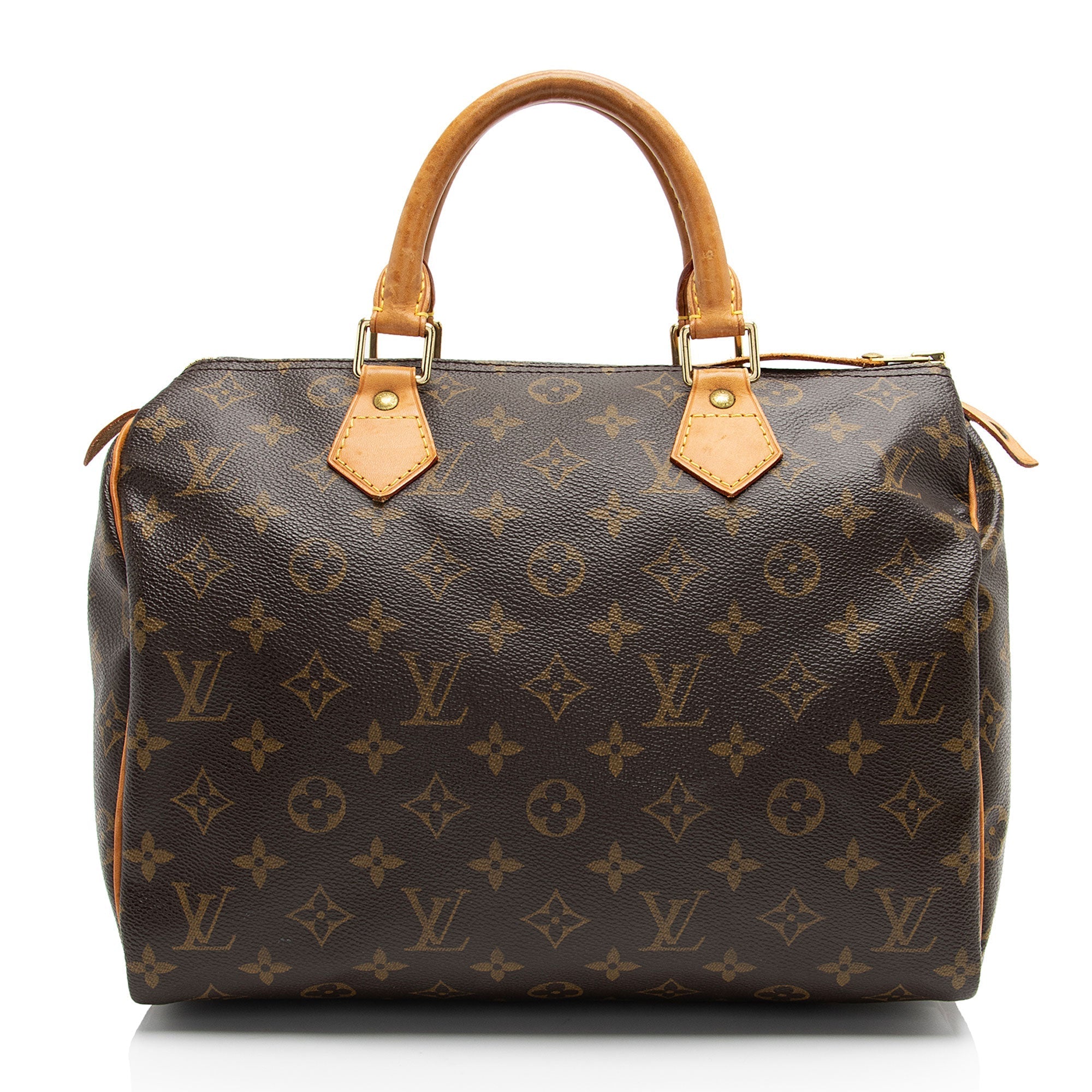Louis Vuitton Monogram Canvas Speedy 30 Satchel (SHF-ru909w)