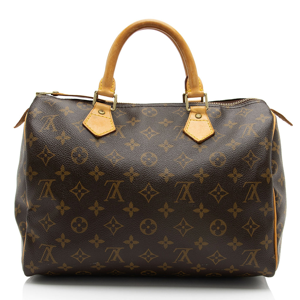 Louis Vuitton Monogram Canvas Speedy 30 Satchel (SHF-DYPAzE)