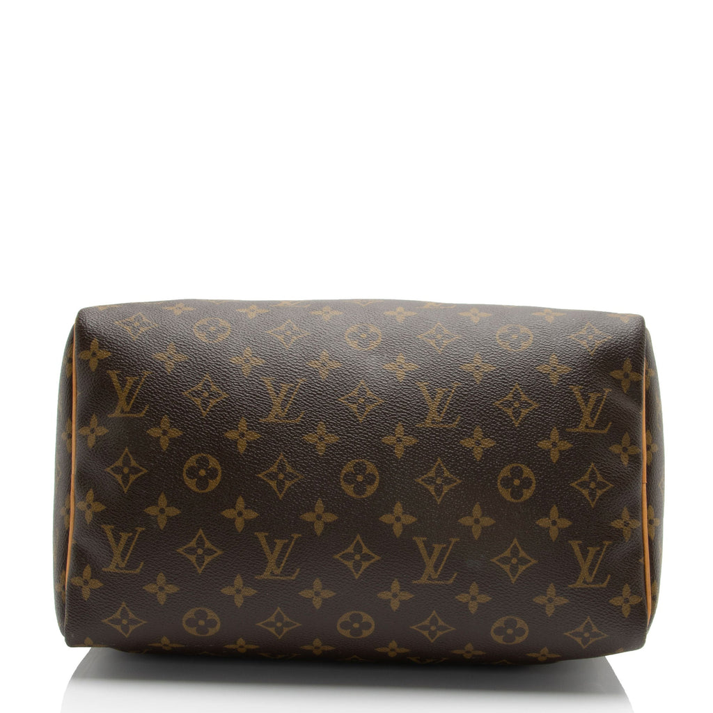 Louis Vuitton Monogram Canvas Speedy 30 Satchel (SHF-DYPAzE)