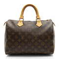 Louis Vuitton Monogram Canvas Speedy 30 Satchel (SHF-DYPAzE)