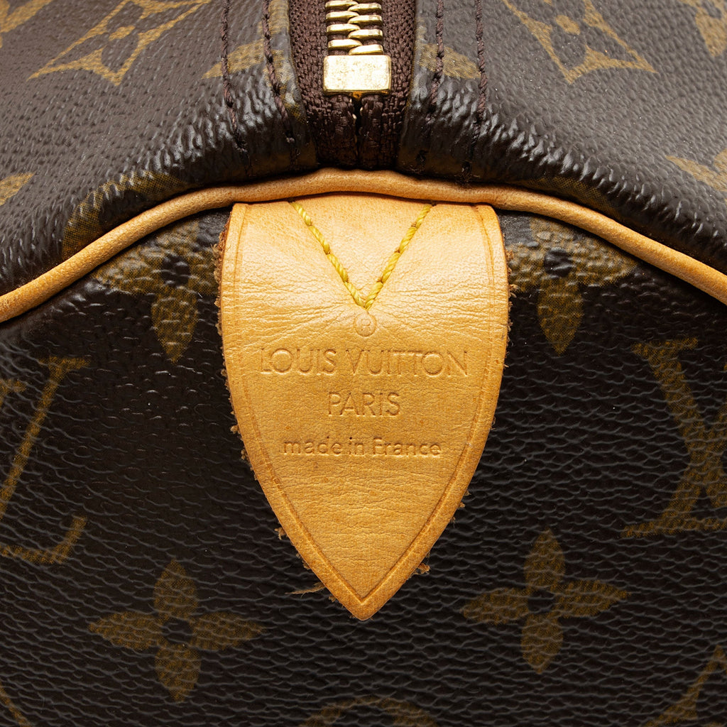 Louis Vuitton Monogram Canvas Speedy 30 Satchel (SHF-DYPAzE)