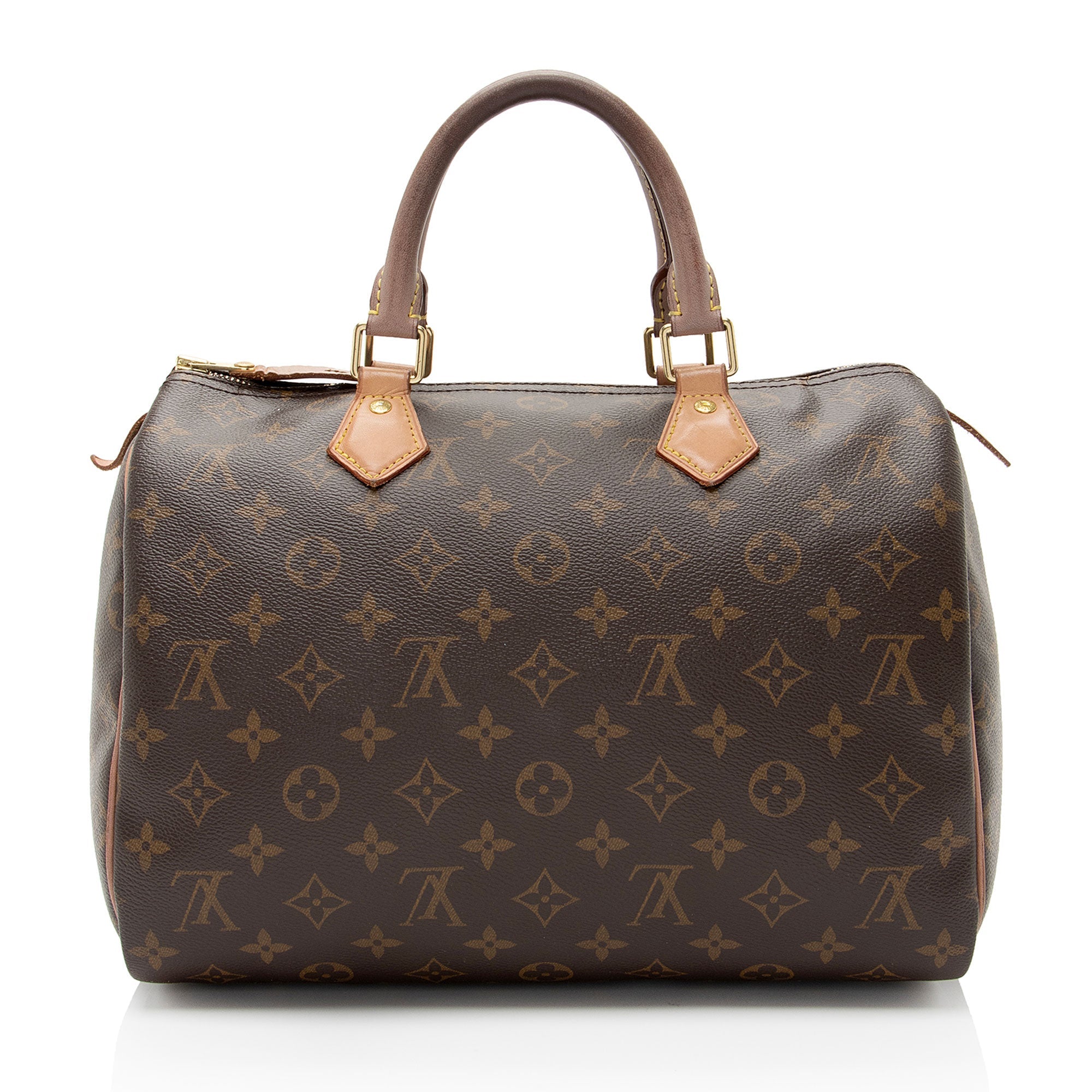 Louis Vuitton Monogram Canvas Speedy 30 Satchel (SHF-w8aaxC)