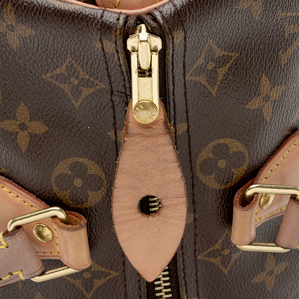 Louis Vuitton Monogram Canvas Speedy 30 Satchel (SHF-w8aaxC)