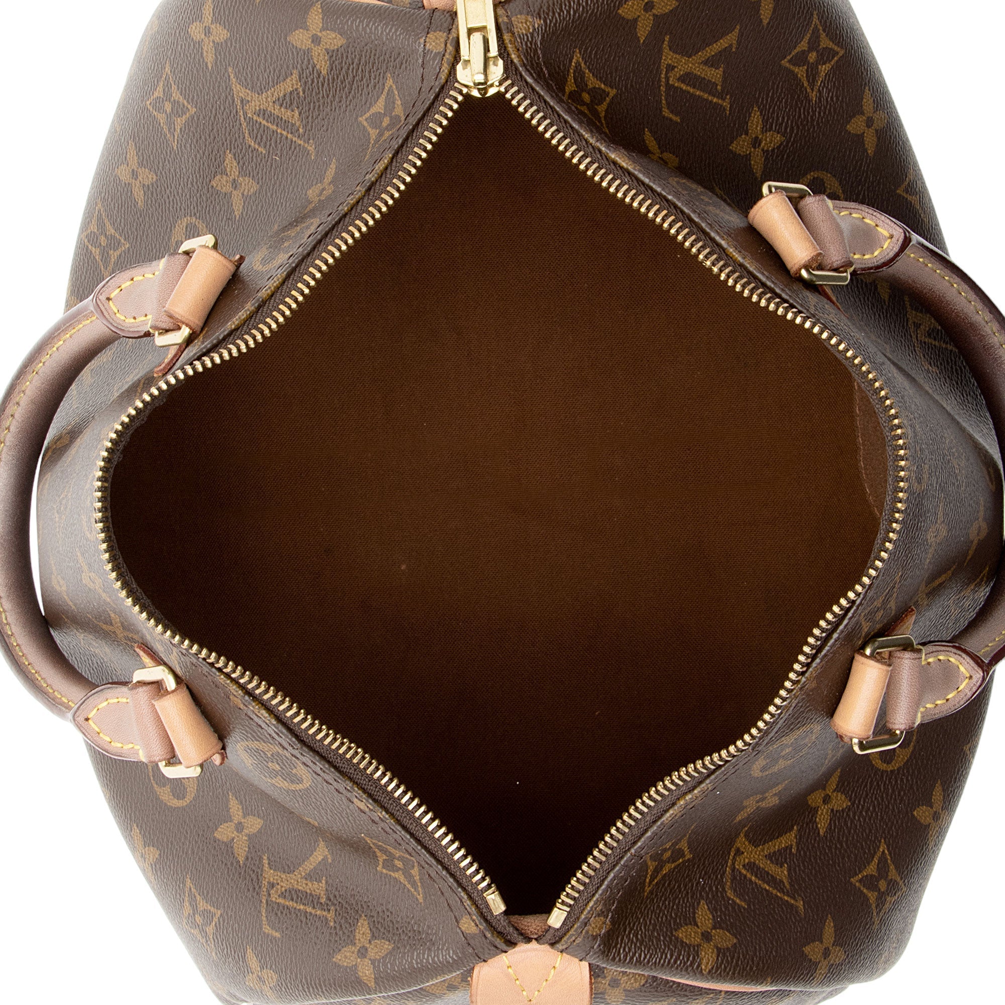 Louis Vuitton Monogram Canvas Speedy 30 Satchel (SHF-w8aaxC)