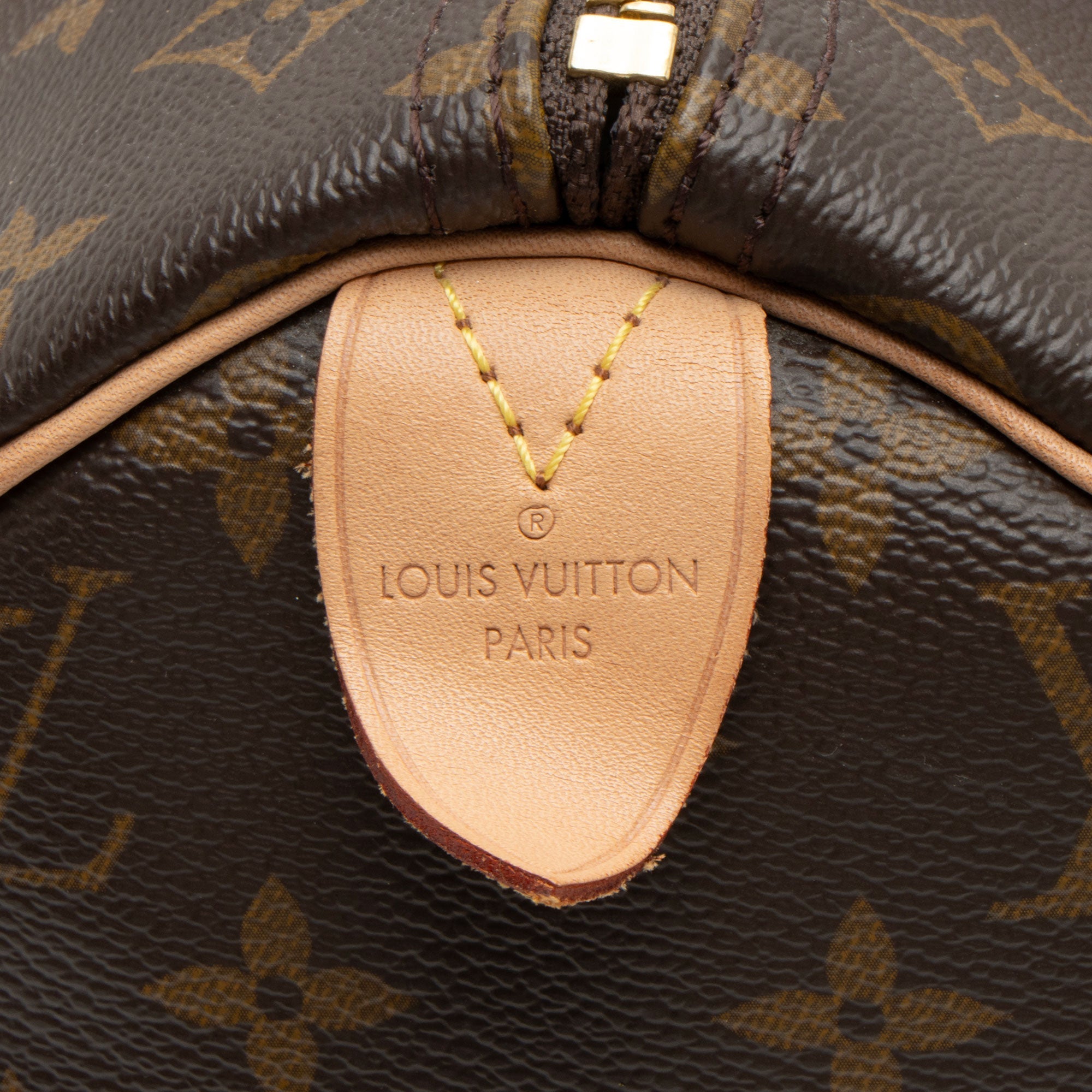 Louis Vuitton Monogram Canvas Speedy 30 Satchel (SHF-FEwSl3)