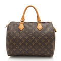 Louis Vuitton Monogram Canvas Speedy 30 Satchel (SHF-Y6nBhs)