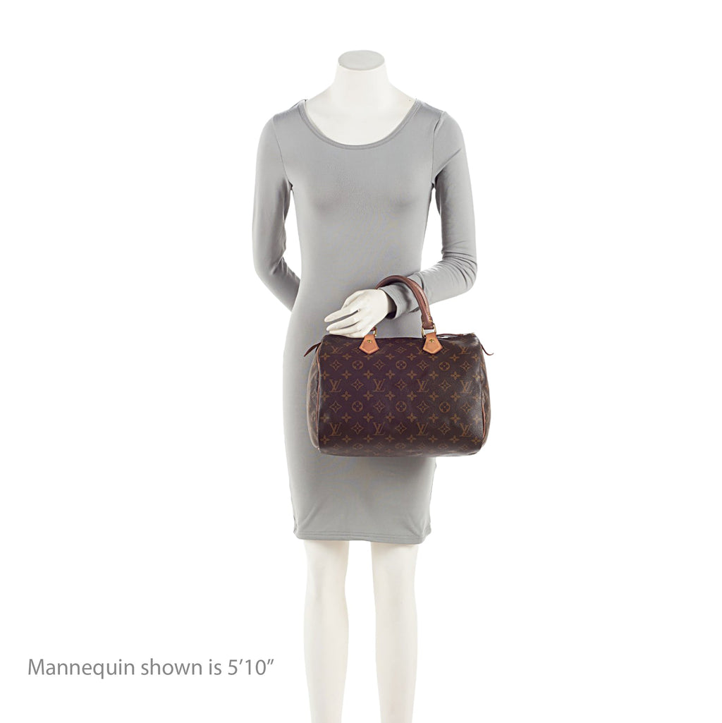 Louis Vuitton Monogram Canvas Speedy 30 Satchel (SHF-Y6nBhs)