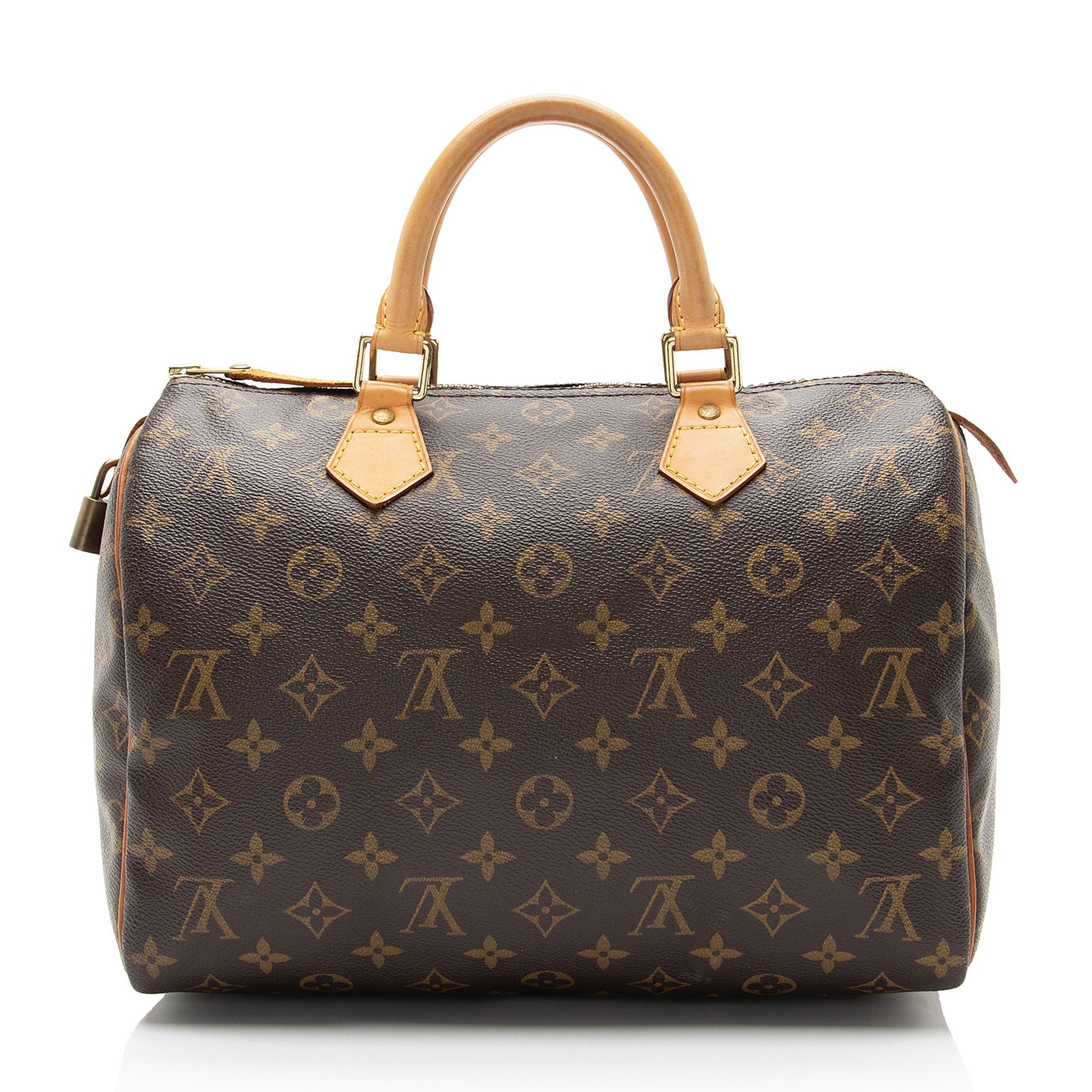 Louis Vuitton Monogram Canvas Speedy 30 Satchel (SHF-wQGZmO)