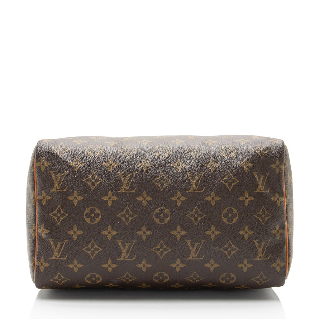 Louis Vuitton Monogram Canvas Speedy 30 Satchel (SHF-wQGZmO)