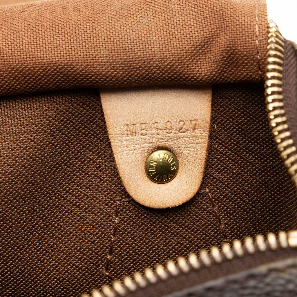 Louis Vuitton Monogram Canvas Speedy 30 Satchel (SHF-wQGZmO)