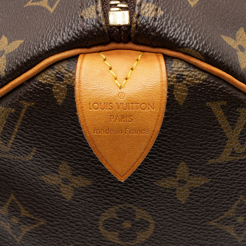 Louis Vuitton Monogram Canvas Speedy 30 Satchel (SHF-wQGZmO)