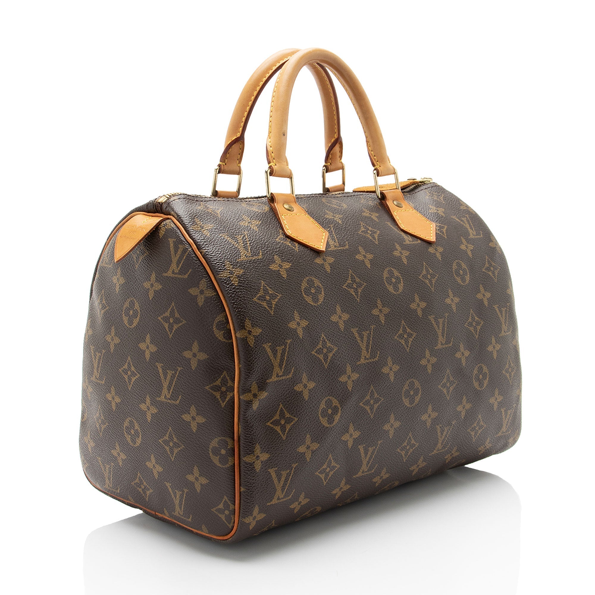 Louis Vuitton Monogram Canvas Speedy 30 Satchel (SHF-wQGZmO)