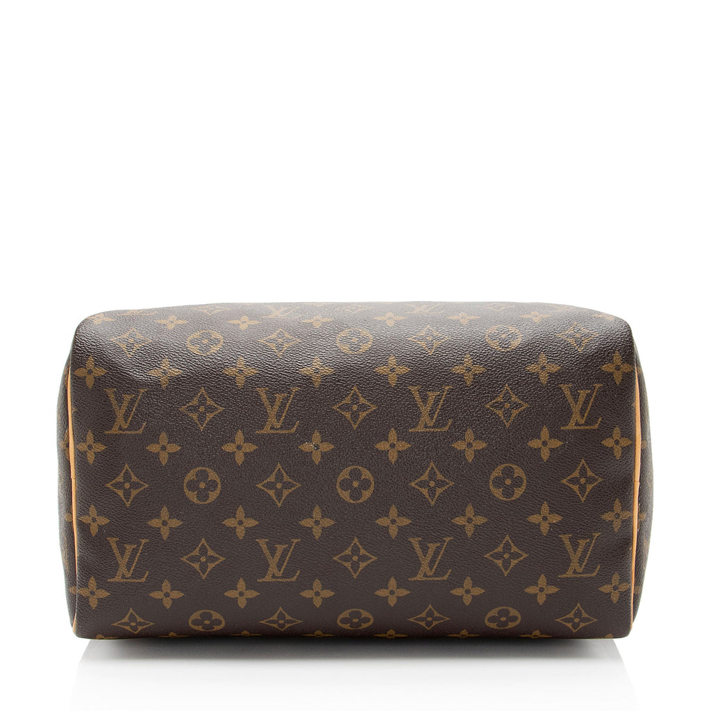 Louis Vuitton Monogram Canvas Speedy 30 Satchel