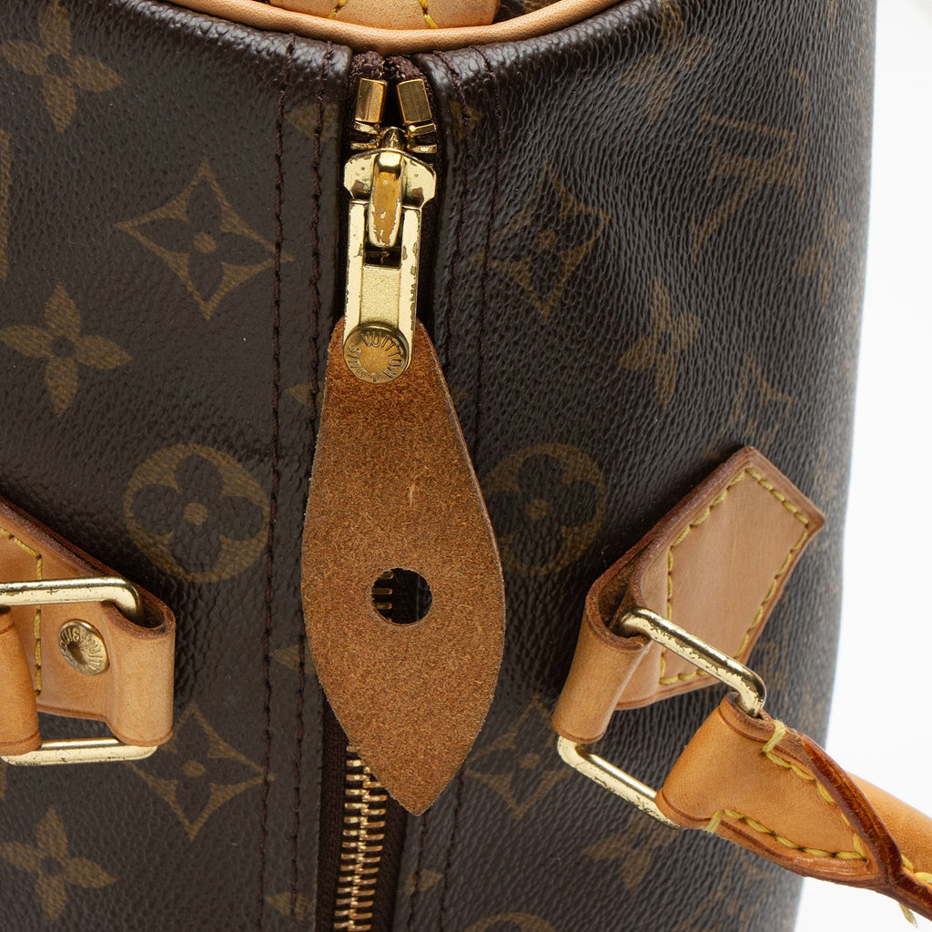 Louis Vuitton Monogram Canvas Speedy 30 Satchel