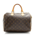 Louis Vuitton Monogram Canvas Speedy 30 Satchel