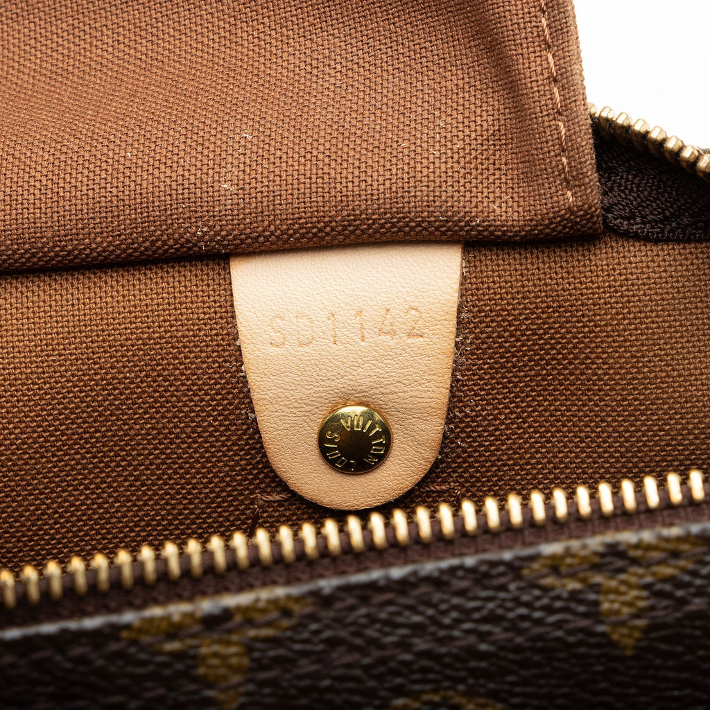 Louis Vuitton Monogram Canvas Speedy 30 Satchel