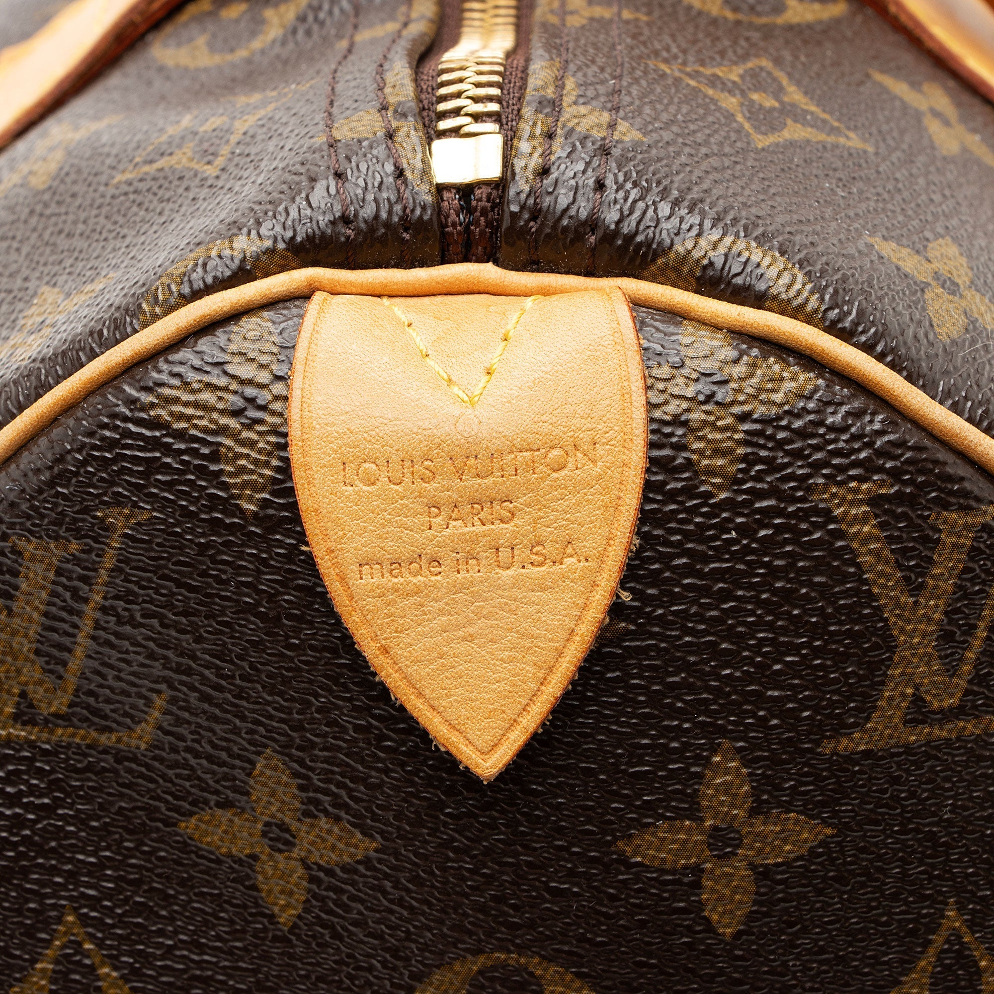Louis Vuitton Monogram Canvas Speedy 30 Satchel