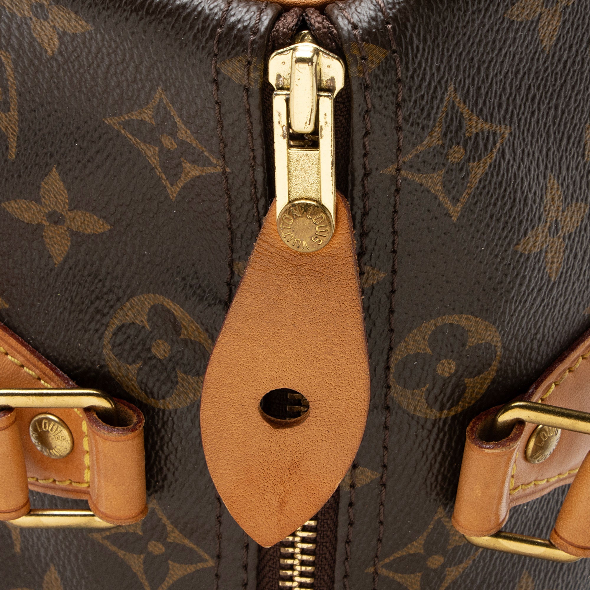 Louis Vuitton Monogram Canvas Speedy 30 Satchel