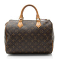 Louis Vuitton Monogram Canvas Speedy 30 Satchel