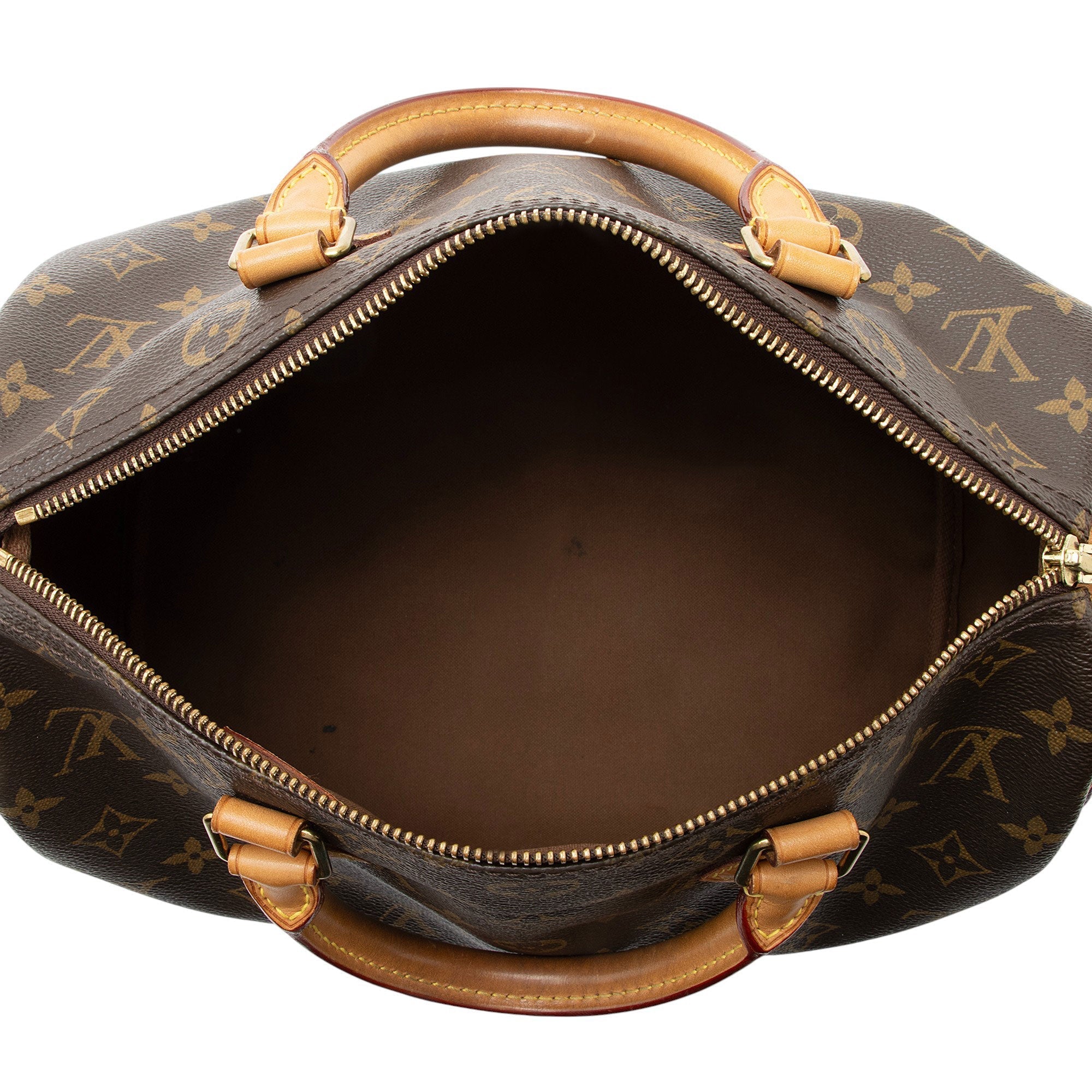 Louis Vuitton Monogram Canvas Speedy 30 Satchel