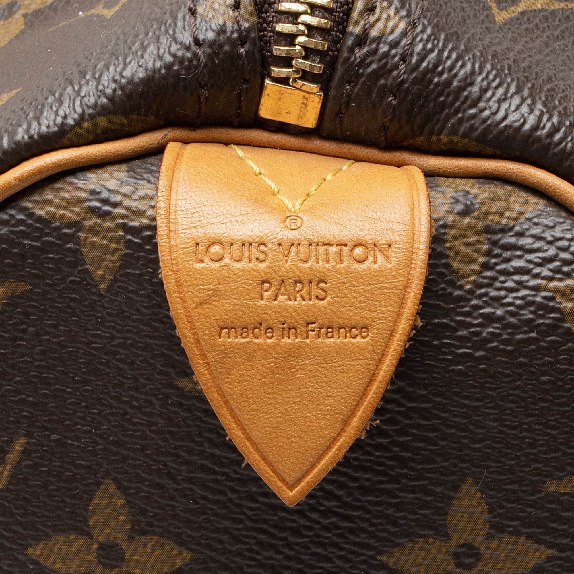 Louis Vuitton Monogram Canvas Speedy 30 Satchel