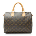 Louis Vuitton Monogram Canvas Speedy 30 Satchel