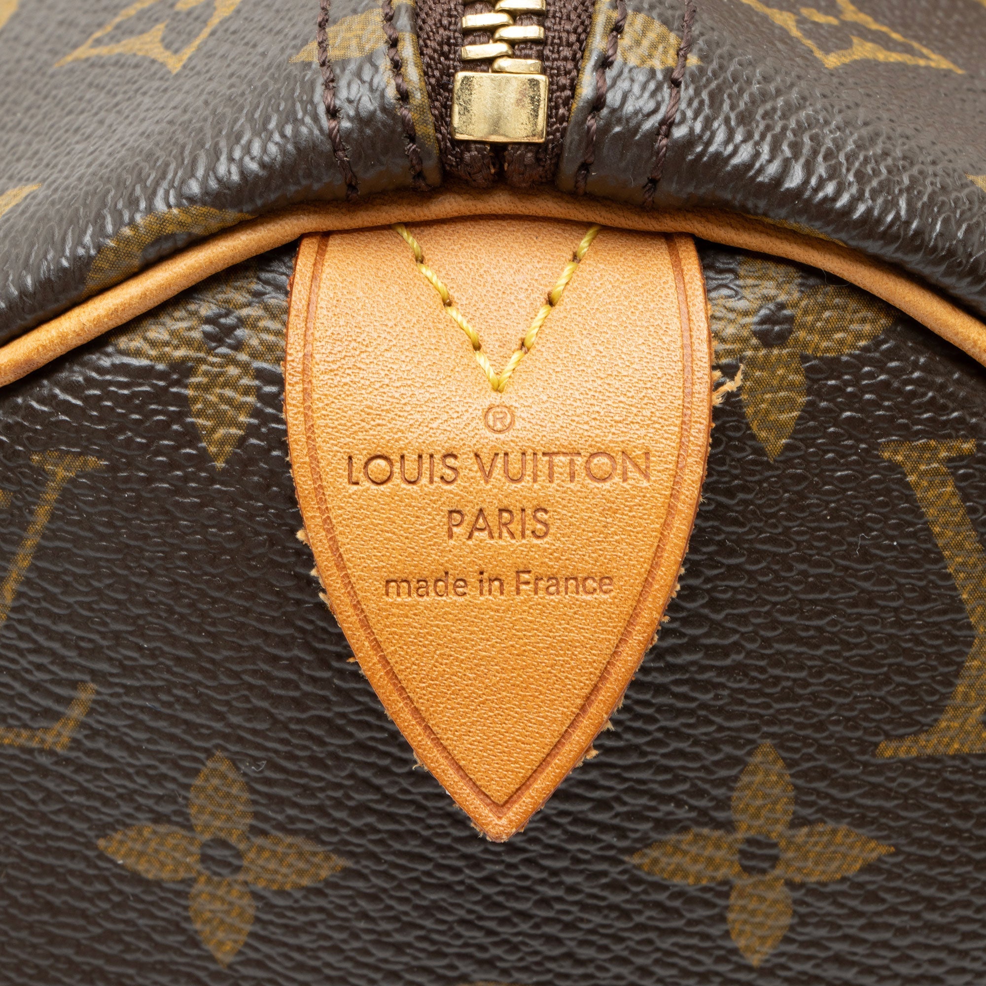 Louis Vuitton Monogram Canvas Speedy 30 Satchel