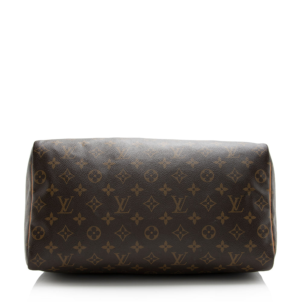 Louis Vuitton Monogram Canvas Speedy 35 Satchel (SHF-21589)