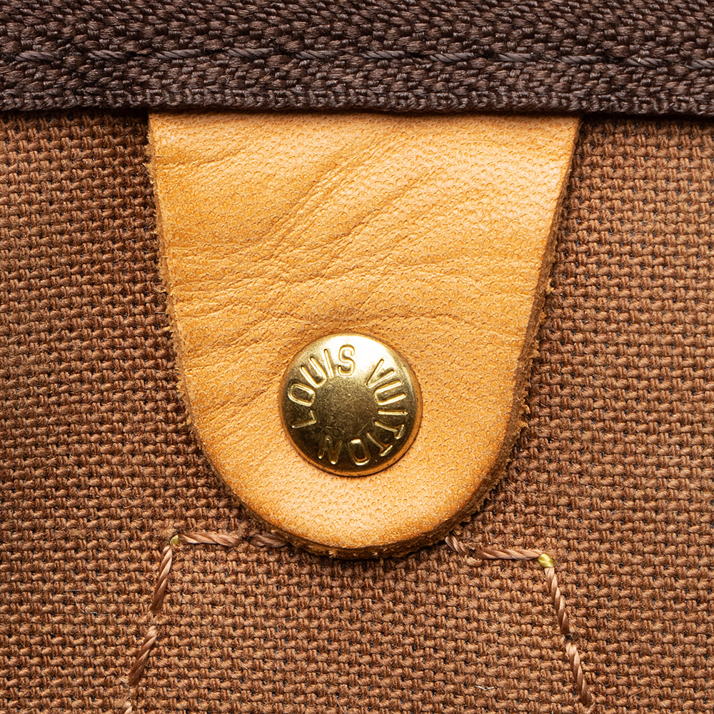 Louis Vuitton Monogram Canvas Speedy 35 Satchel (SHF-21621)