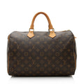 Louis Vuitton Monogram Canvas Speedy 35 Satchel (SHF-21621)