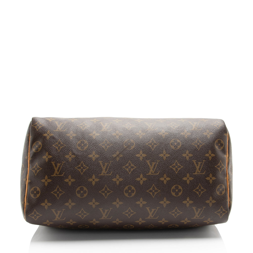 Louis Vuitton Monogram Canvas Speedy 35 Satchel (SHF-wdK2Fs)