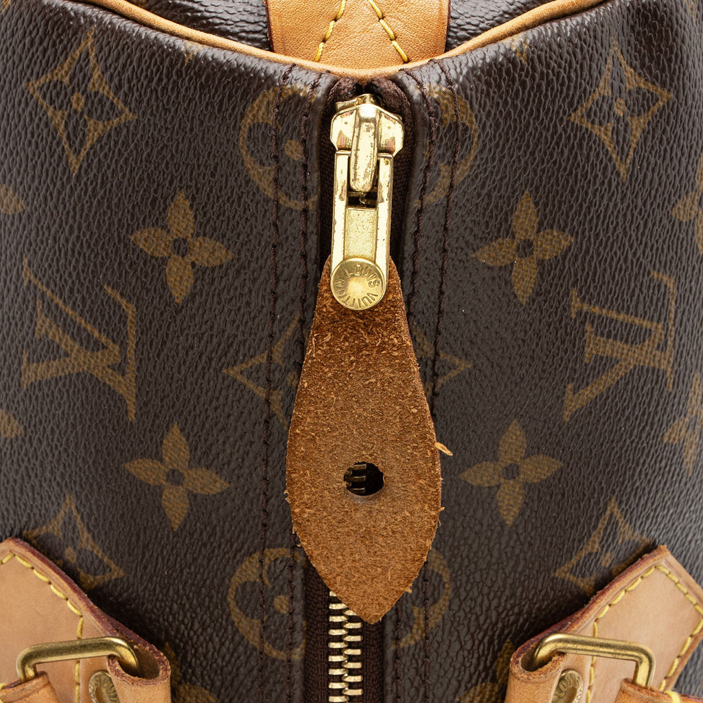 Louis Vuitton Monogram Canvas Speedy 35 Satchel (SHF-wdK2Fs)