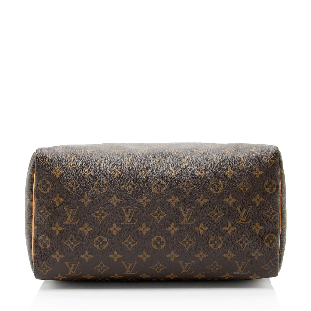 Louis Vuitton Monogram Canvas Speedy 35 Satchel