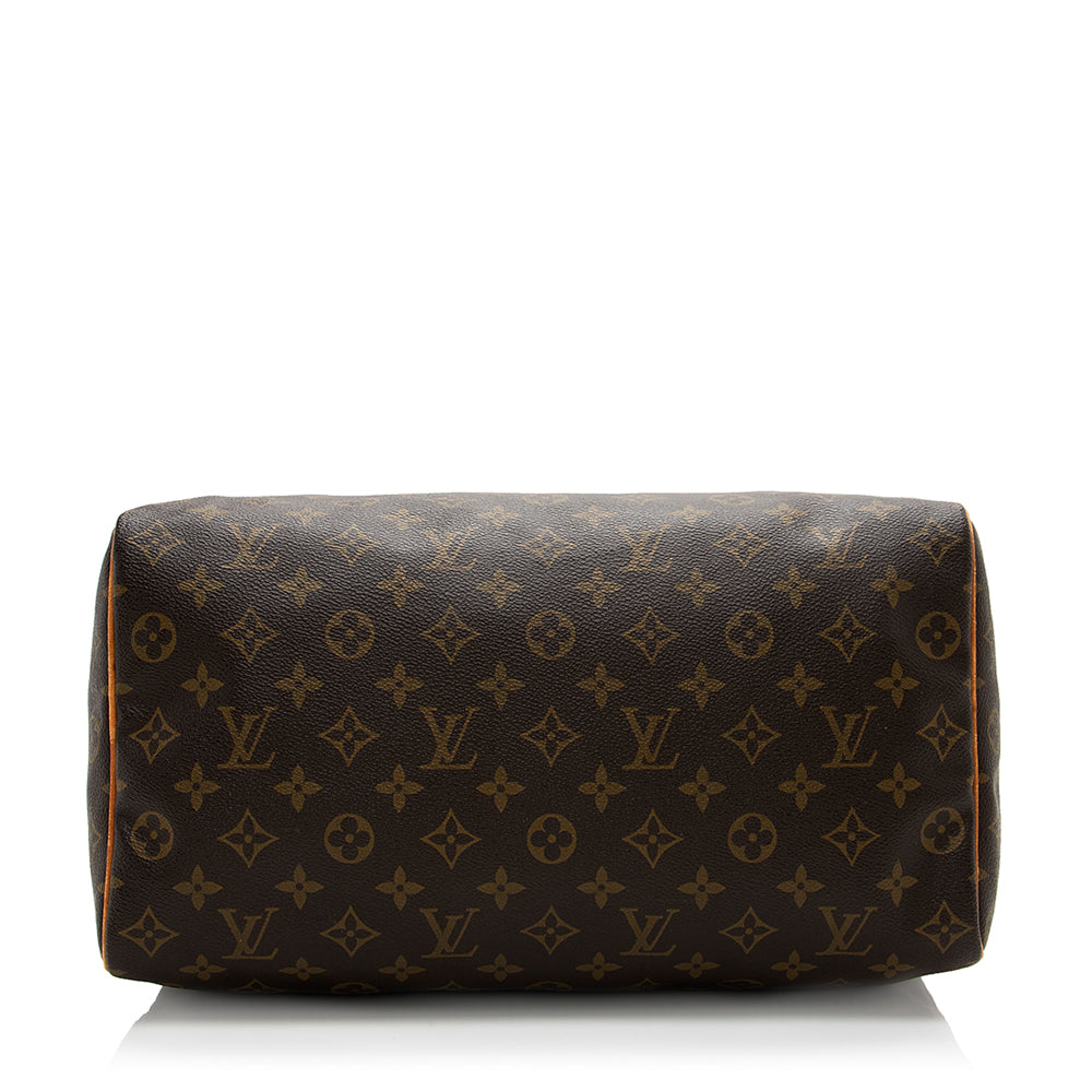 Louis Vuitton  Monogram Canvas Speedy 35 Satchel (SHF-17134)