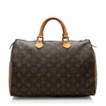 Louis Vuitton  Monogram Canvas Speedy 35 Satchel (SHF-17134)