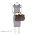 Louis Vuitton  Monogram Canvas Speedy 35 Satchel (SHF-18360)