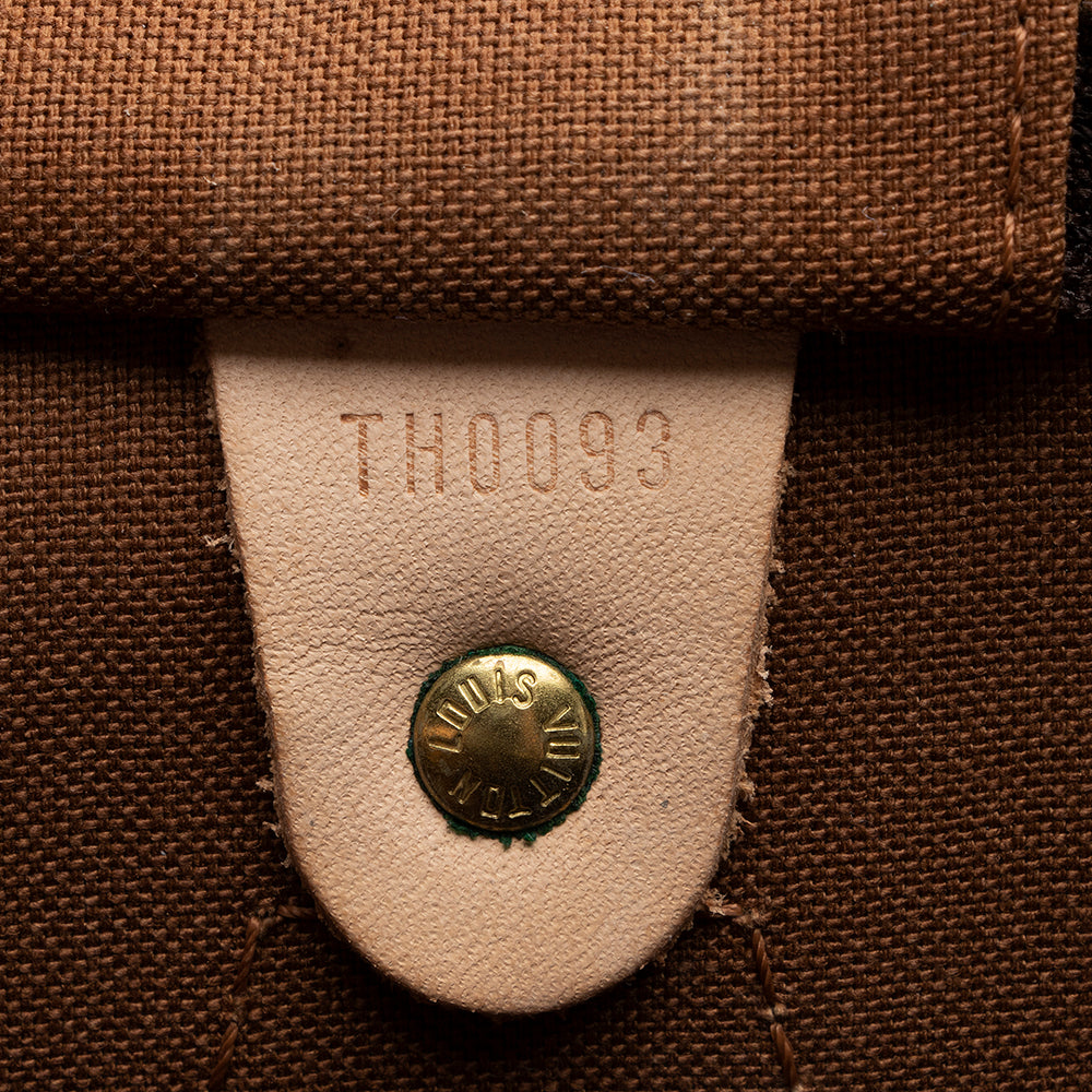 Louis Vuitton Monogram Canvas Speedy 40 Satchel (SHF-17019)