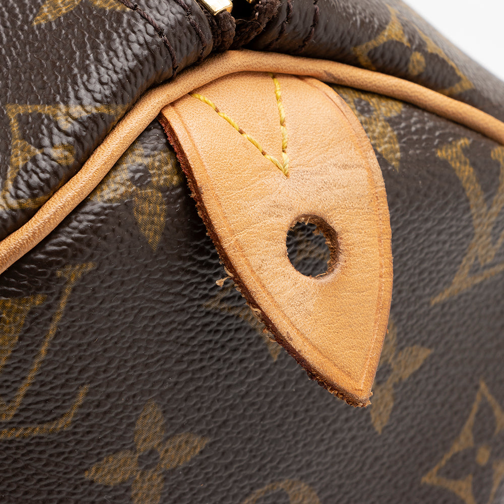 Louis Vuitton Monogram Canvas Speedy 40 Satchel (SHF-17019)