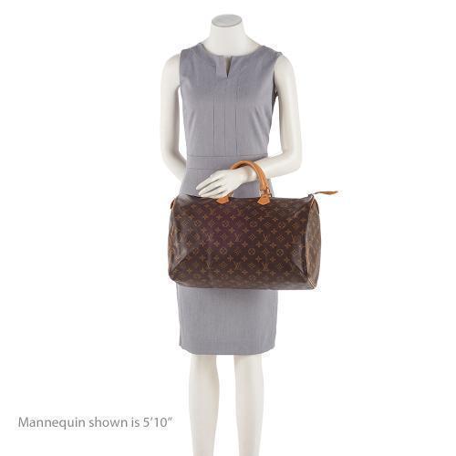 Louis Vuitton Monogram Canvas Speedy 40 Satchel (SHF-17019)