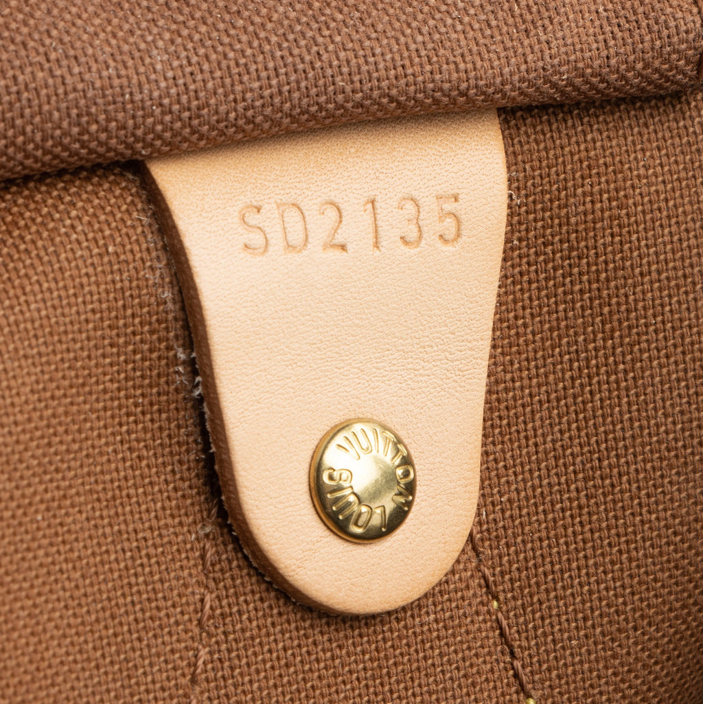 Louis Vuitton Monogram Canvas Speedy 40 Satchel (SHF-23442)