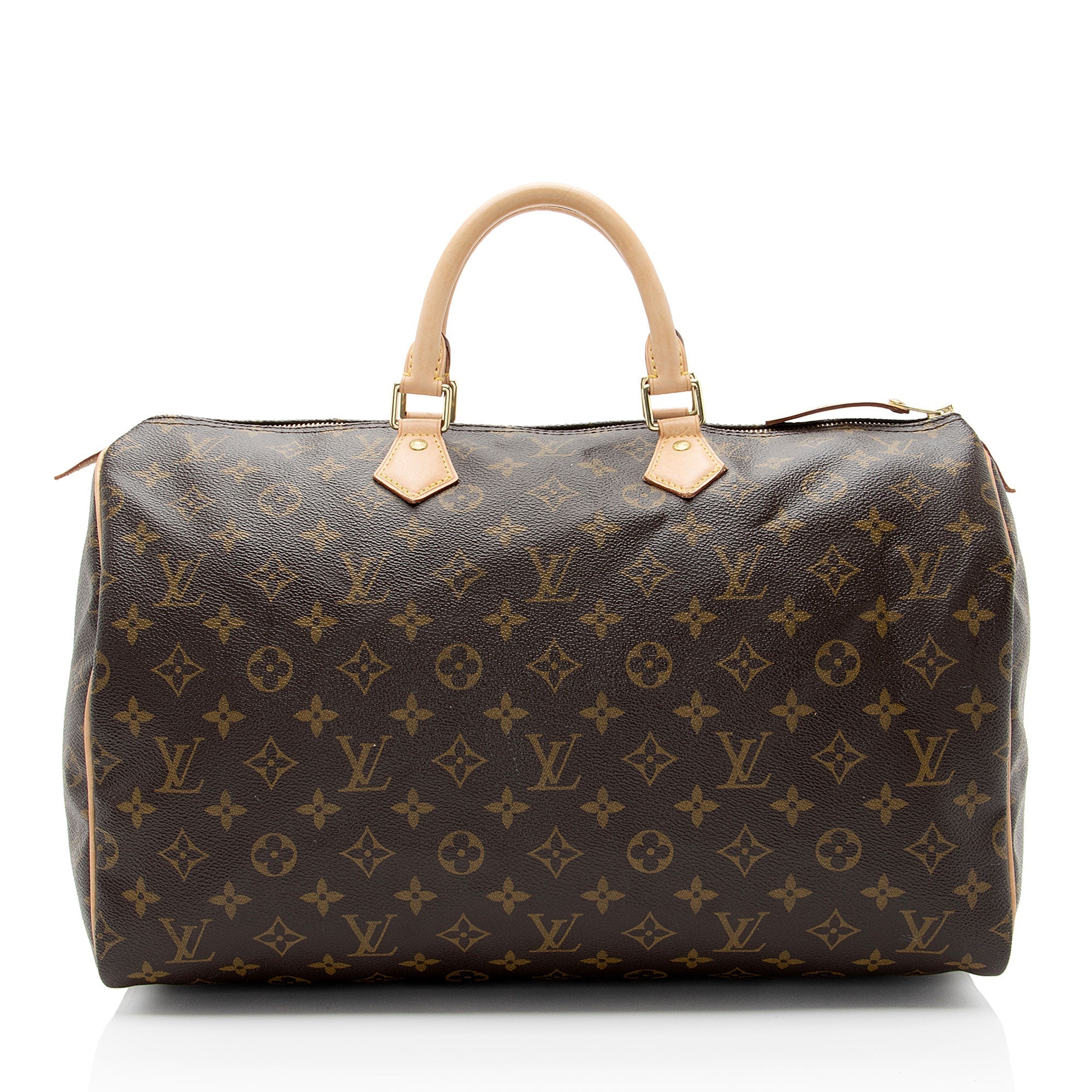 Louis Vuitton Monogram Canvas Speedy 40 Satchel (SHF-Z2EgbN)