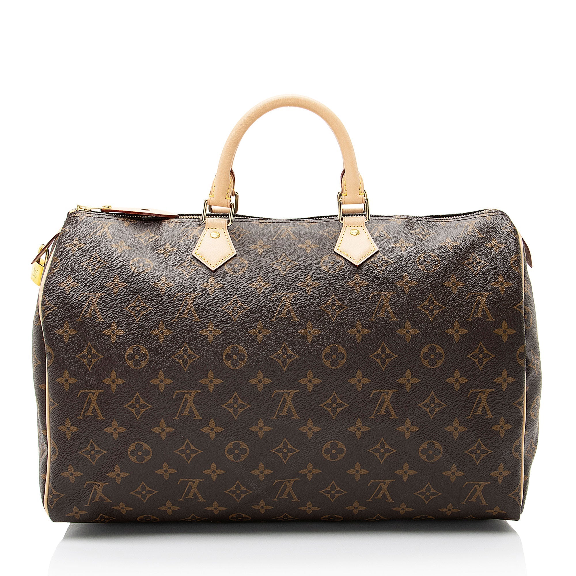 Louis Vuitton Monogram Canvas Speedy 40 Satchel