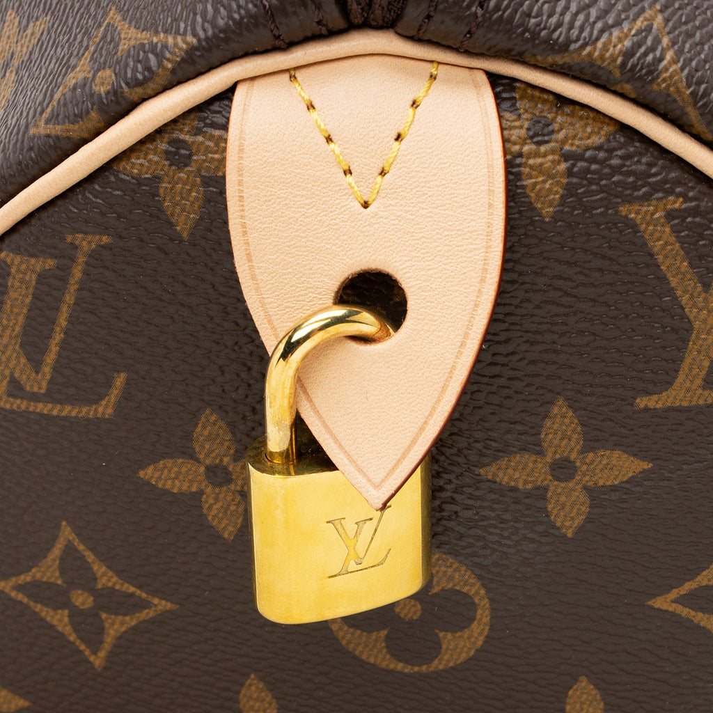 Louis Vuitton Monogram Canvas Speedy 40 Satchel