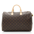 Louis Vuitton Monogram Canvas Speedy 40 Satchel